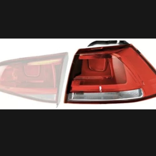 HELLA Outer Tail Light Rear Lamp Left Fits VW Golf Mk7 Hatchback 2012-