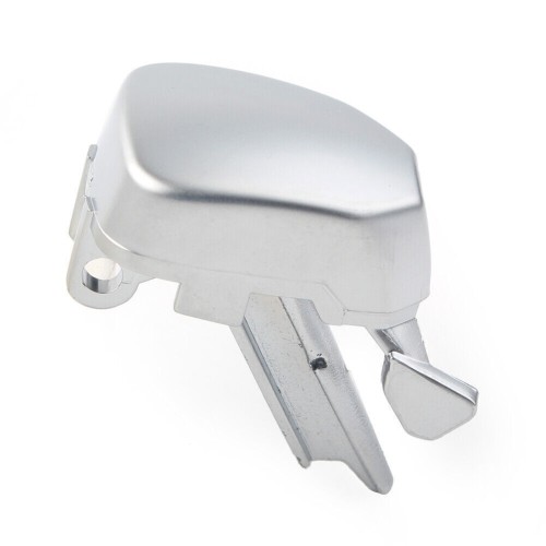 Bouton de changement de vitesse argenté pour Land Rover Range Rover Sport 2014-2020